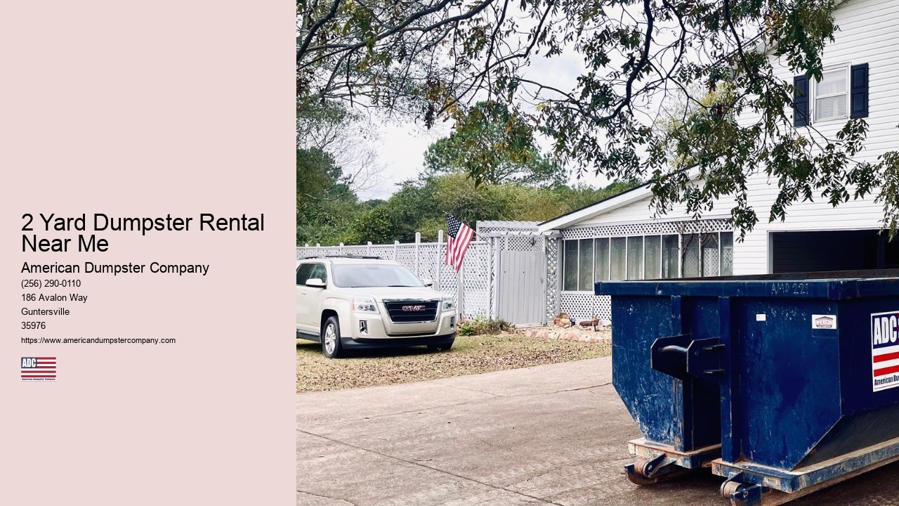 9 Yard Dumpster Rental