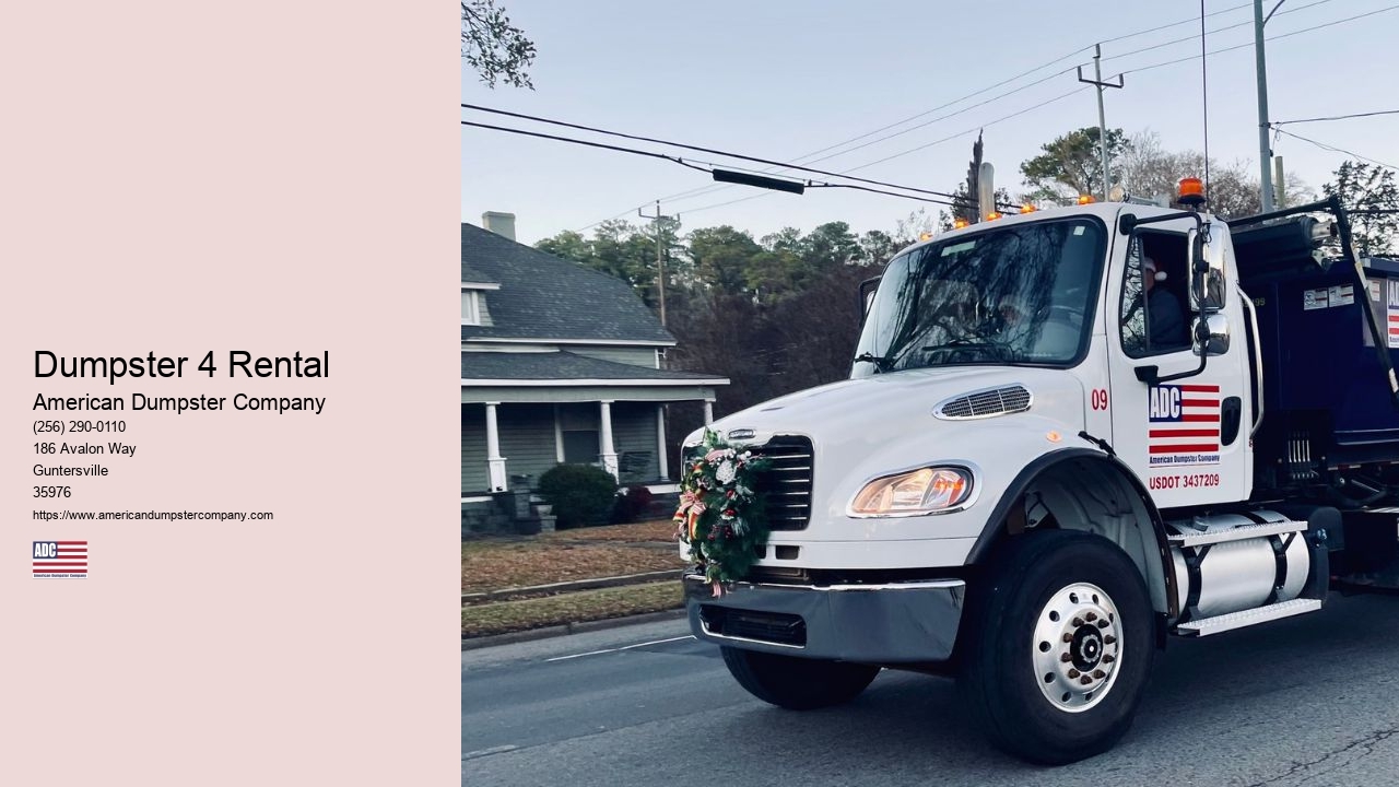 4 Yard Dumpster Service Near Me