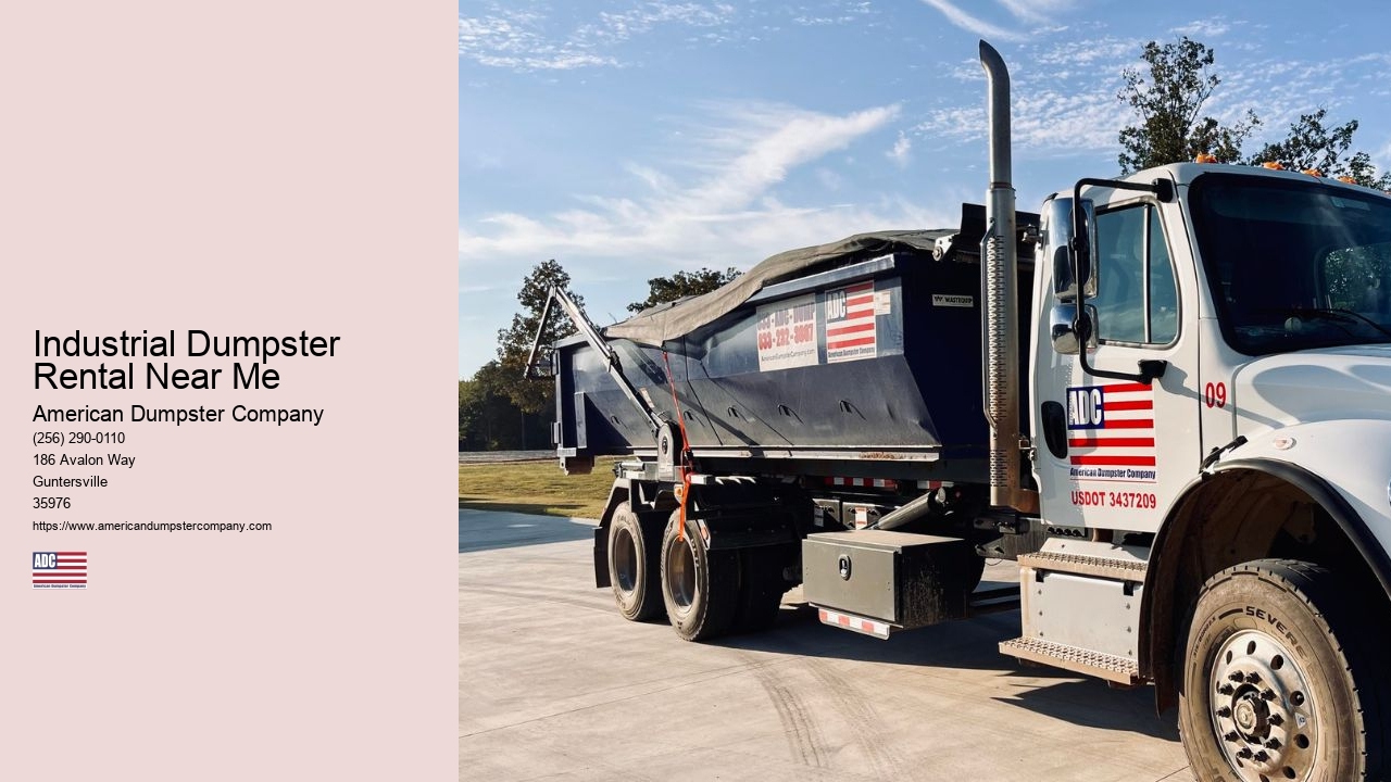 American Dumpster Company Dumpster Service